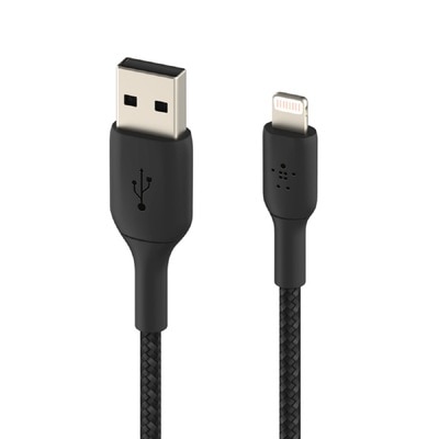 BELKIN 贝尔金 BOOST↑CHARGE™ Lightning 转 USB-A 编织线缆 (3米)