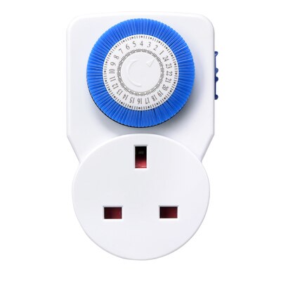 Masterplug TMS24 24 hours Mechanical Segment Timer | Fortress