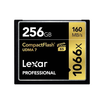 Lexar Lexar Professional 1066x CompactFlash 记忆卡 256GB 存储卡