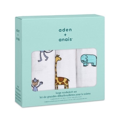 Aden + Anais WASHCLOTH SETS 3PK