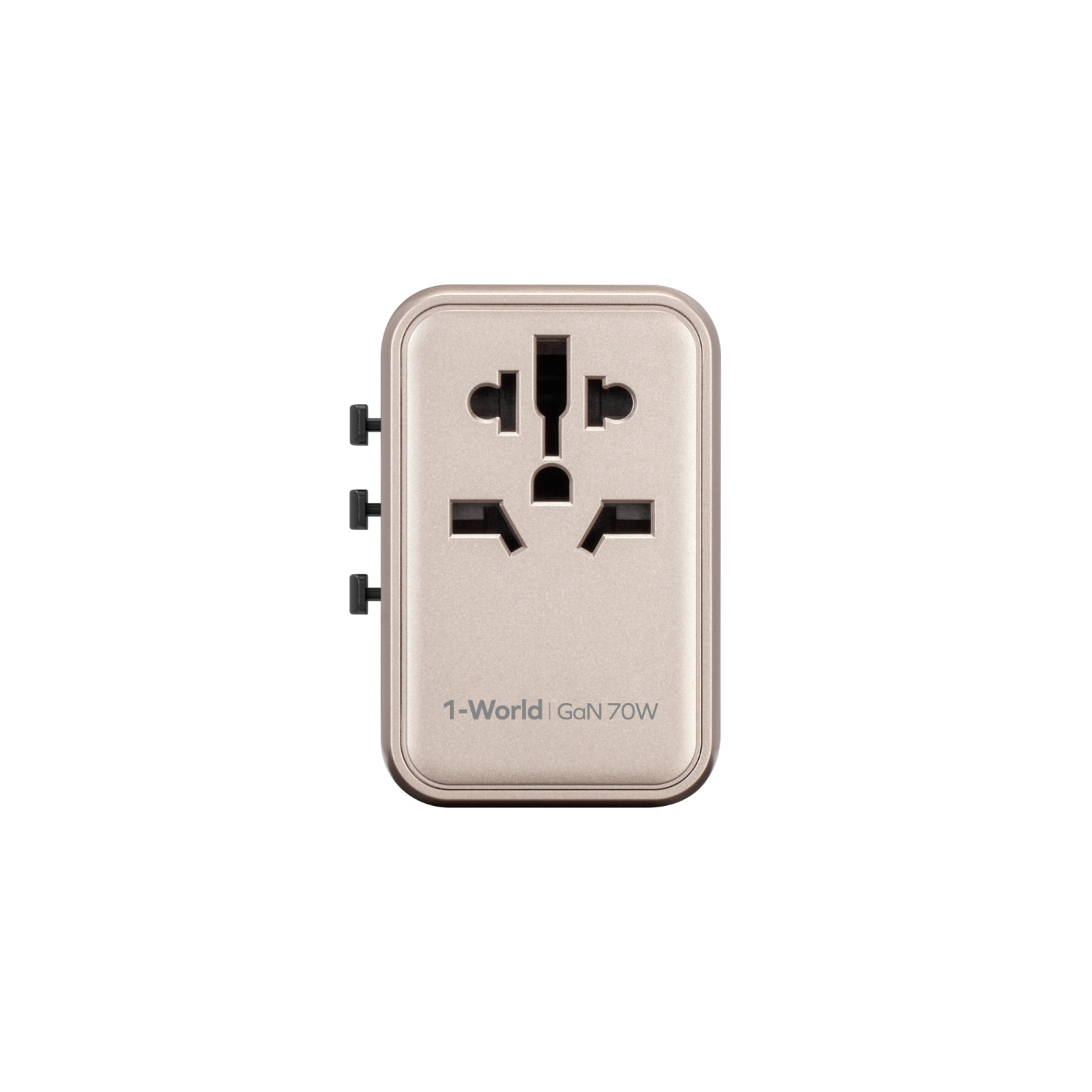 Momax UA8AUKE 1-World 70W GaN 5 ports + AC Travel Adapter