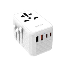 inno3C i-FT65 GaN 65W 4-Ports AC Socket Universal Travel Adaptor