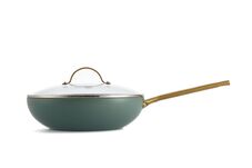 GreenPan Padova Smokey Sky Blue Wok with Lid 28cm