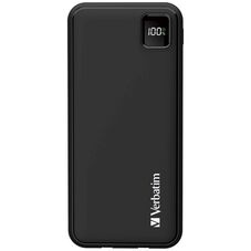 VERBATIM 10000mAh PD 3.0 和 QC 3.0 流動充電池連嵌入式充電線 移動電源